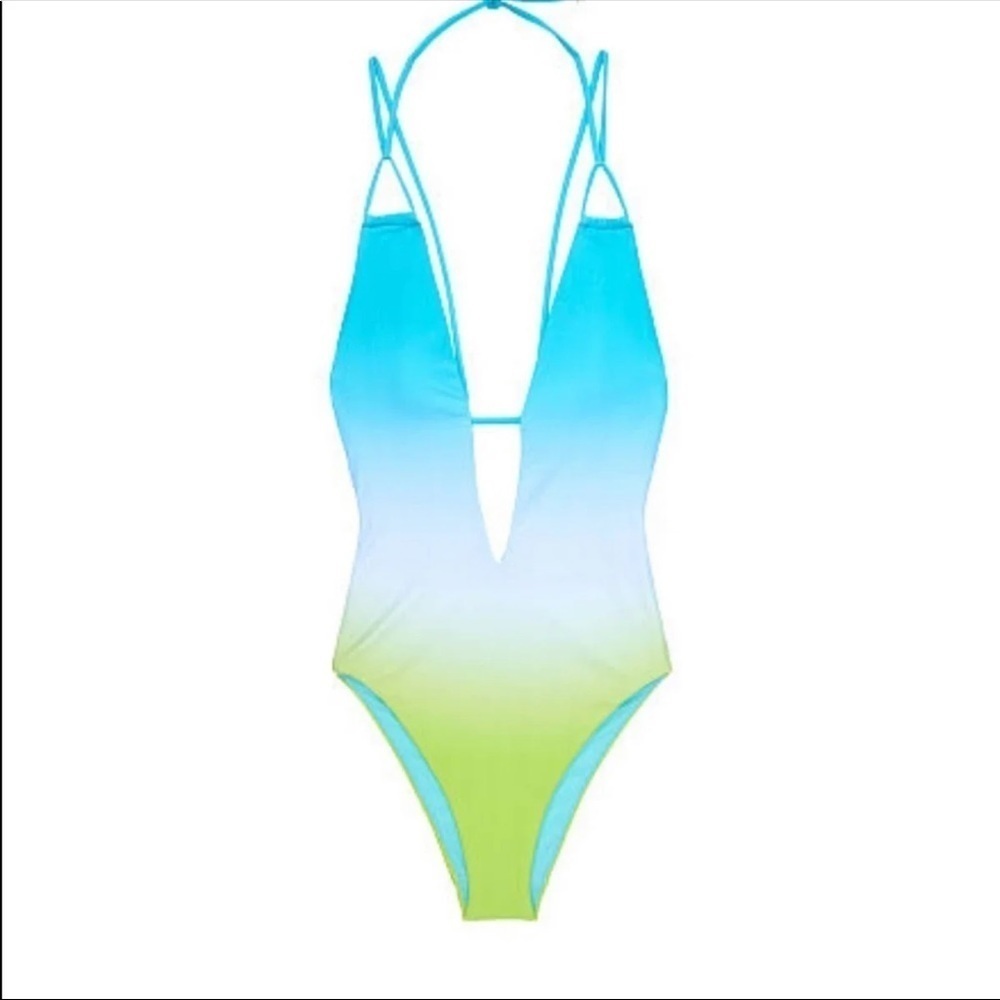 VICTORIA'S SECRET Strappy V-Plunge One-piece - Picture 3 of 6